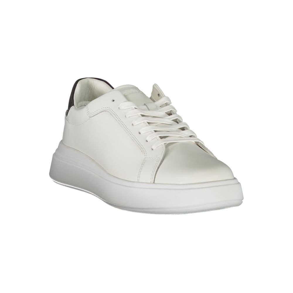 Calvin Klein White Leather Men Sneaker - 2