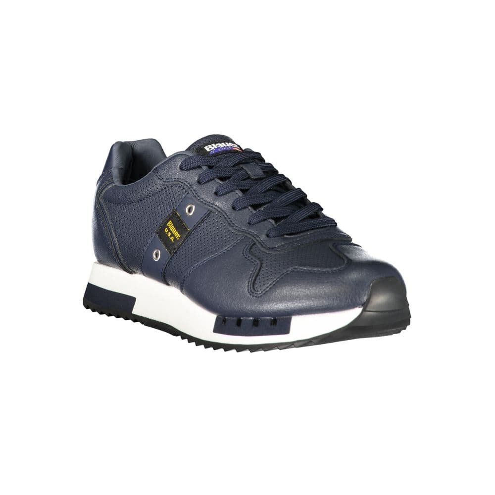 Blauer Blue Polyurethane Men's Sneaker - 2