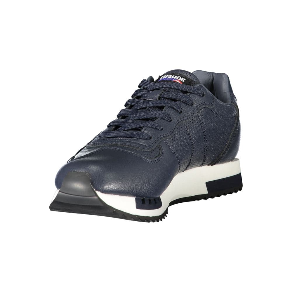 Blauer Blue Polyurethane Men's Sneaker - 3