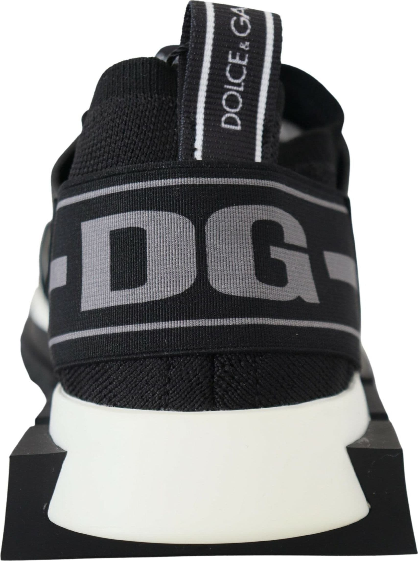 Dolce & Gabbana Black Mesh Sorrento Trekking Sneakers Shoes - 7