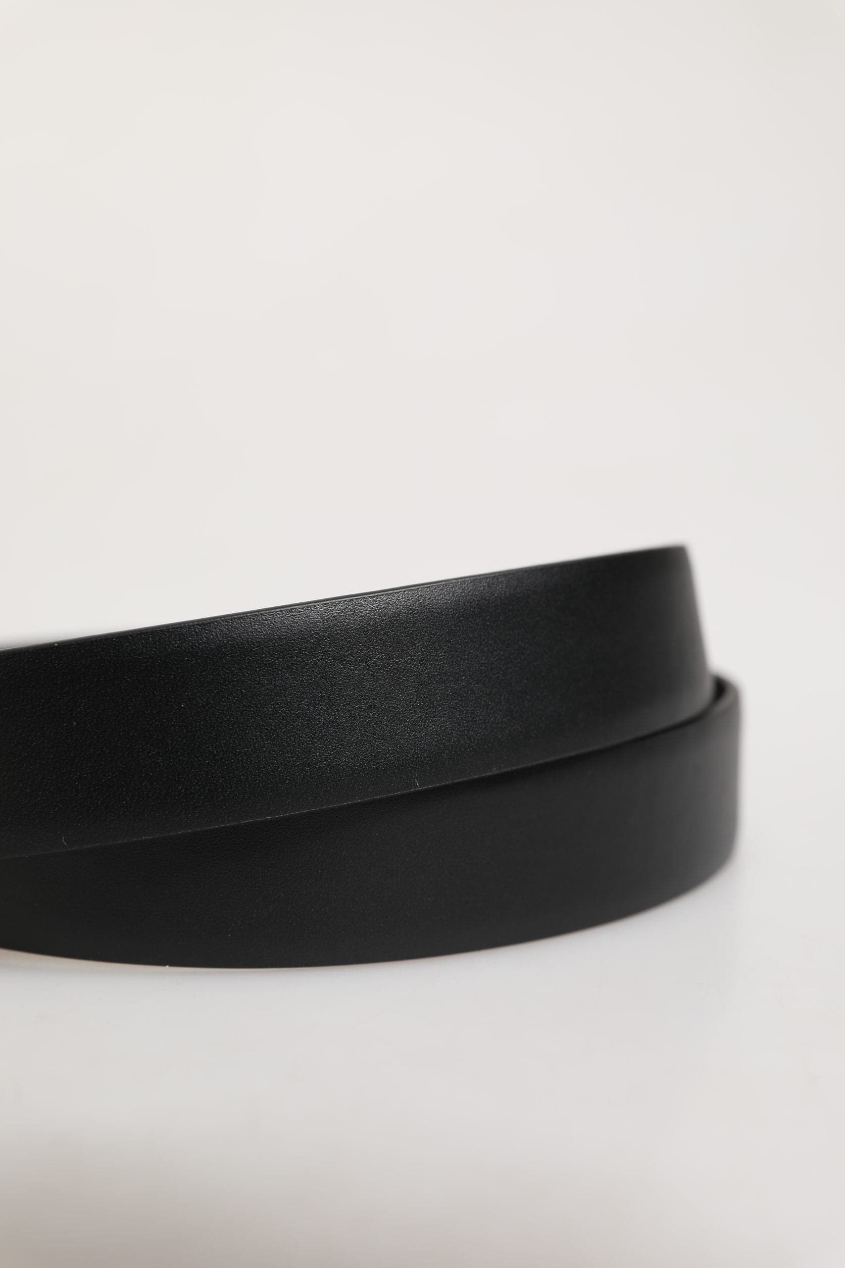 Dolce & Gabbana Men Black Classic Leather Metal Buckle Belt - 5