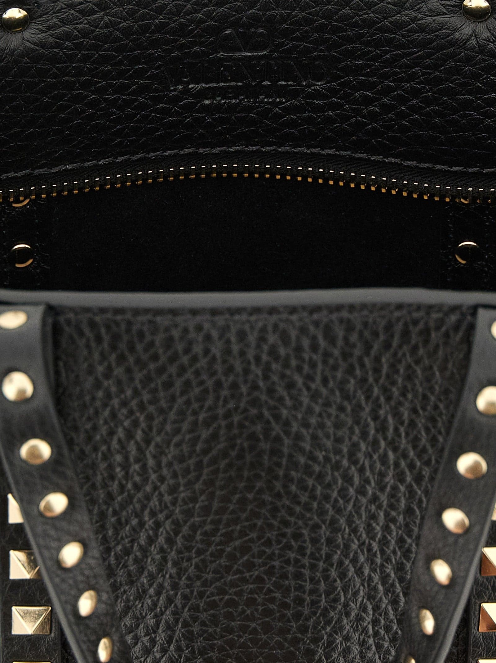 Valentino Garavani Black Calfskin Tote Bag - 4