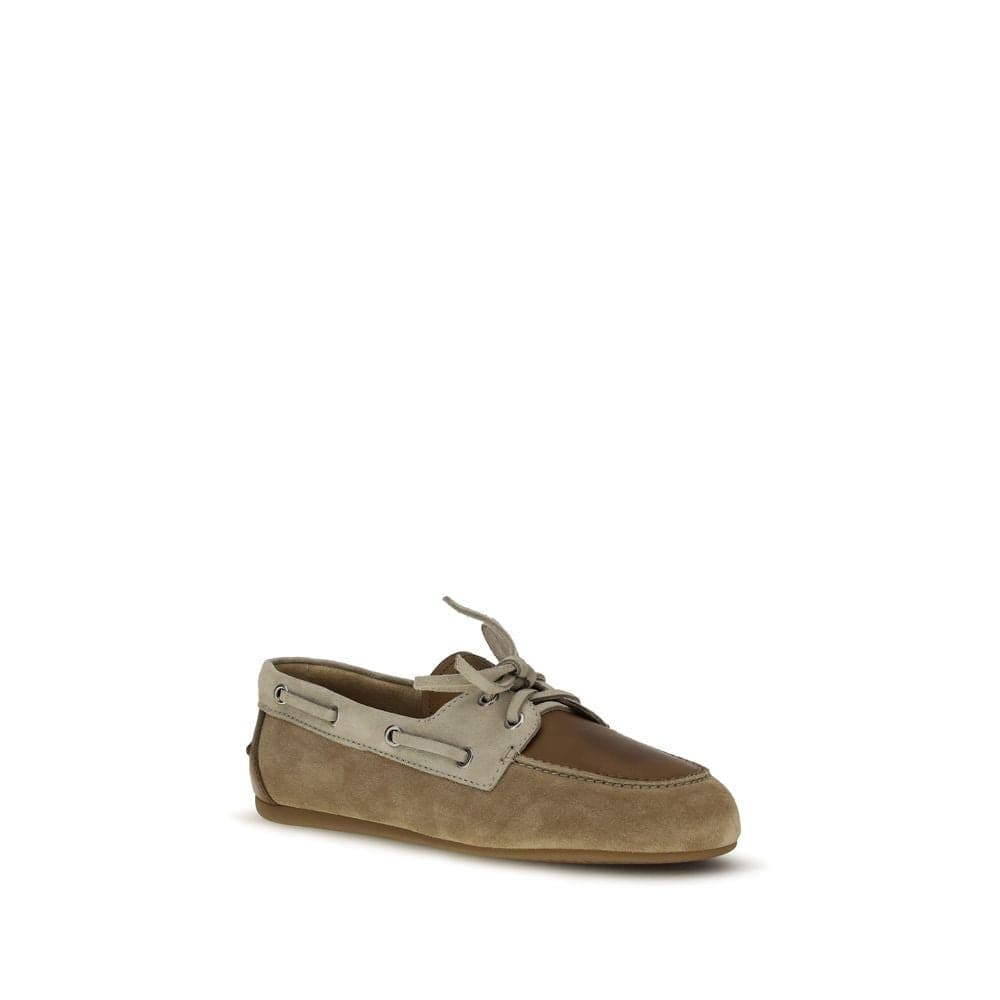 Miu Miu Multicolor Calf Leather Bos Taurus Slip-On Loafers - 2