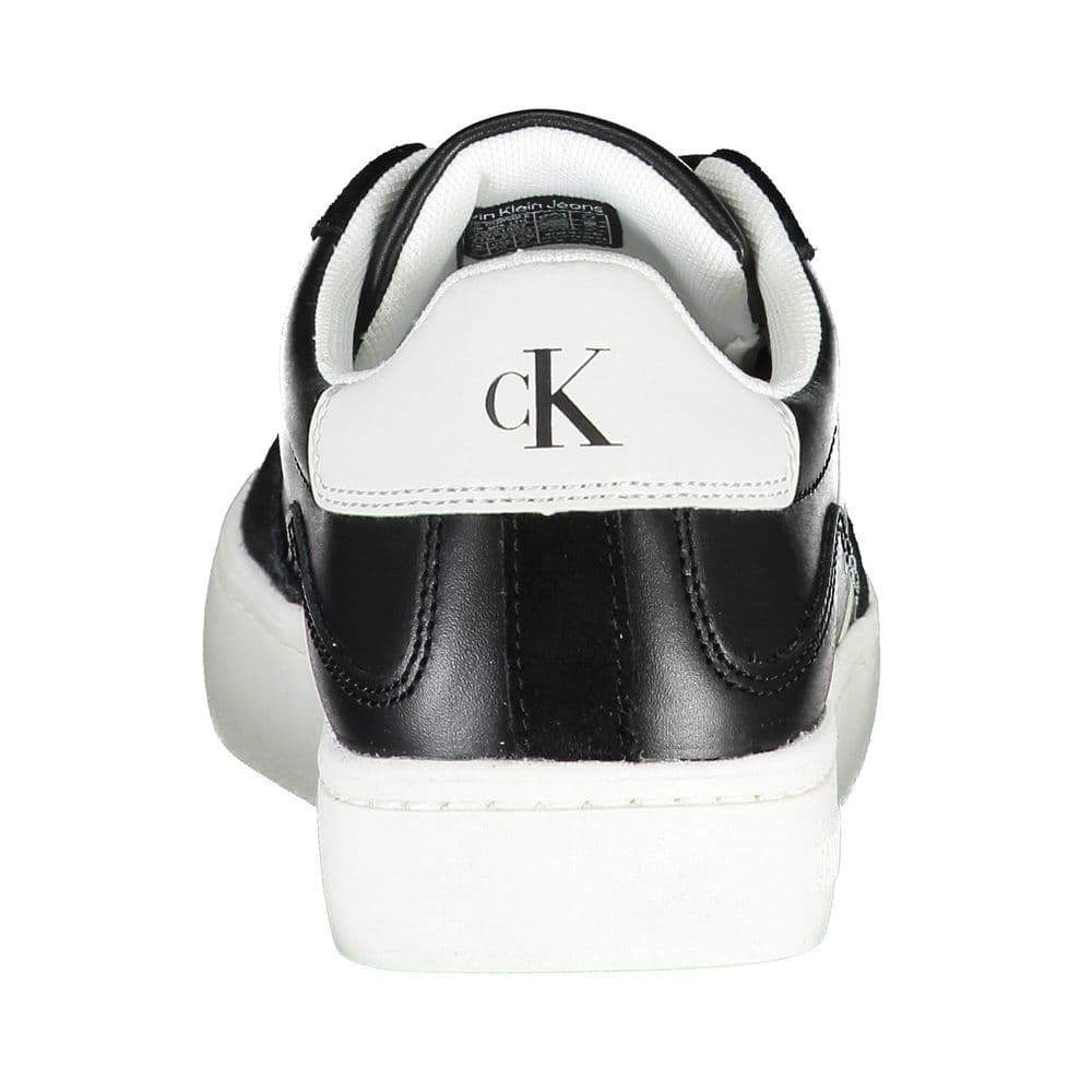 Calvin Klein Black Leather Women's Sneaker - 2