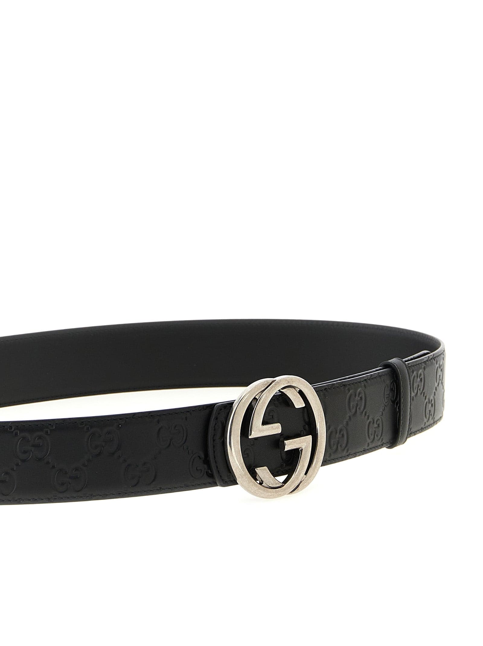 Gucci Black Calfskin Regular Belt - 4