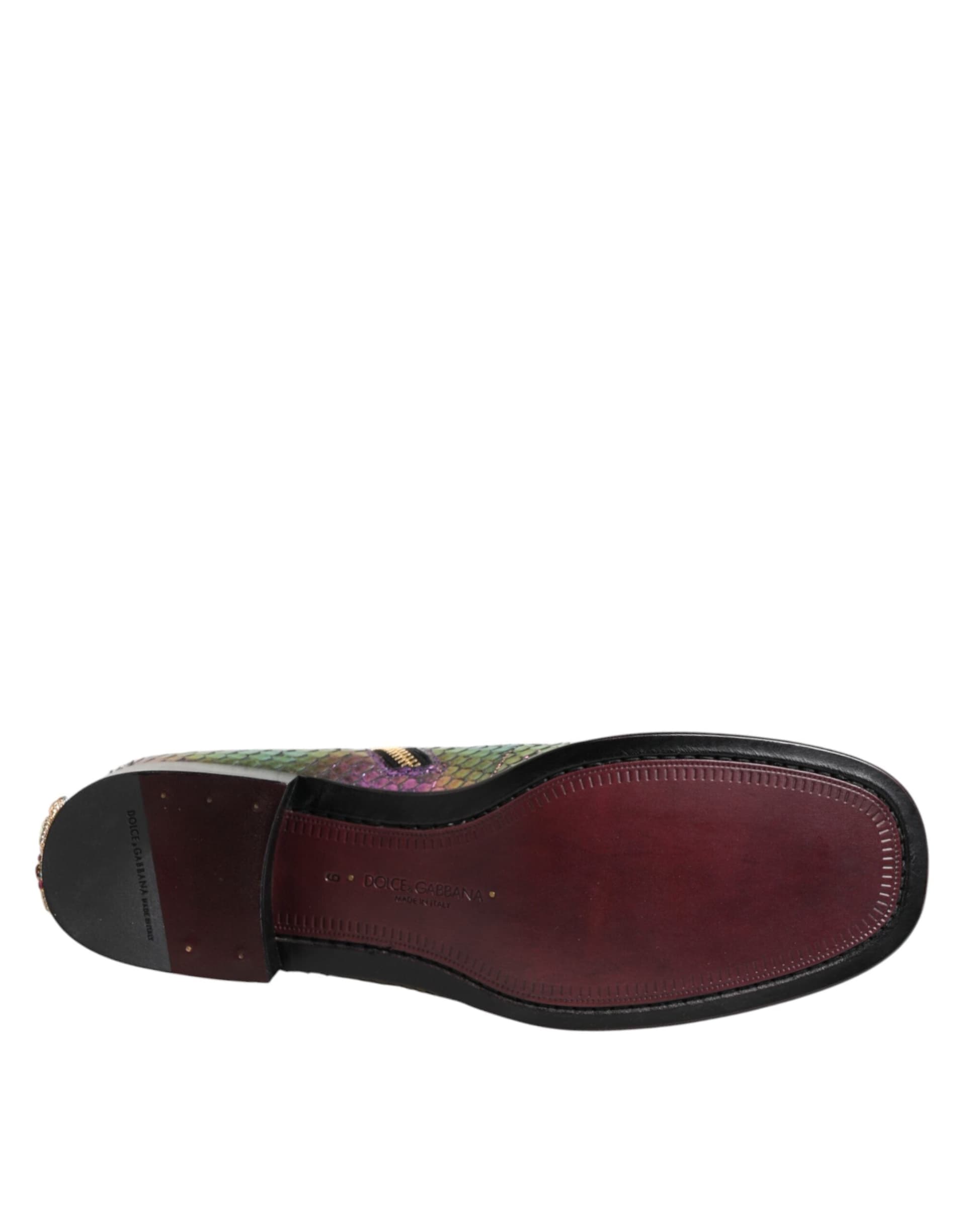 Dolce & Gabbana Multicolor Chelsea Short Ankle Boots Shoes - 8