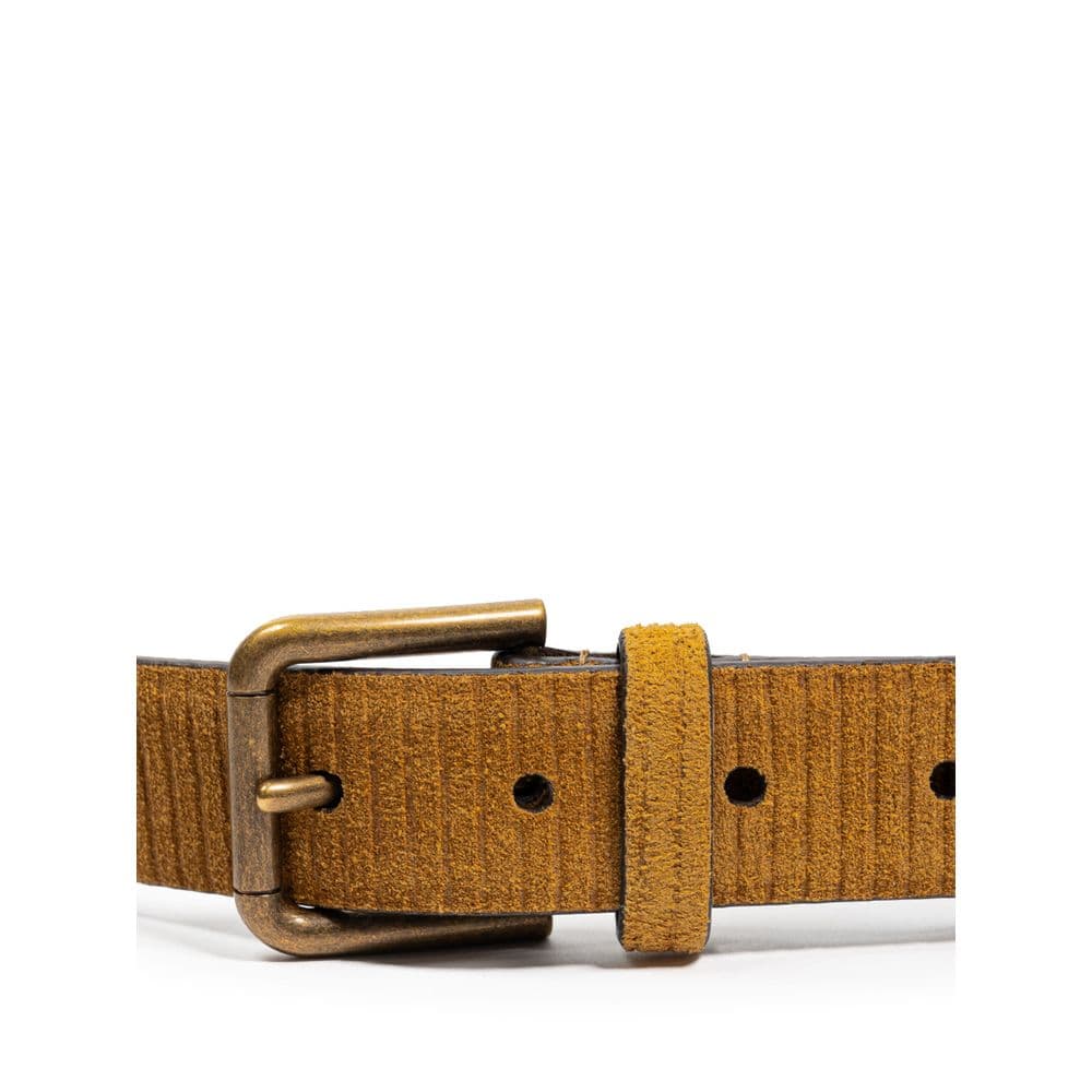 Dolce & Gabbana Brown Leather Regular Belt - 2