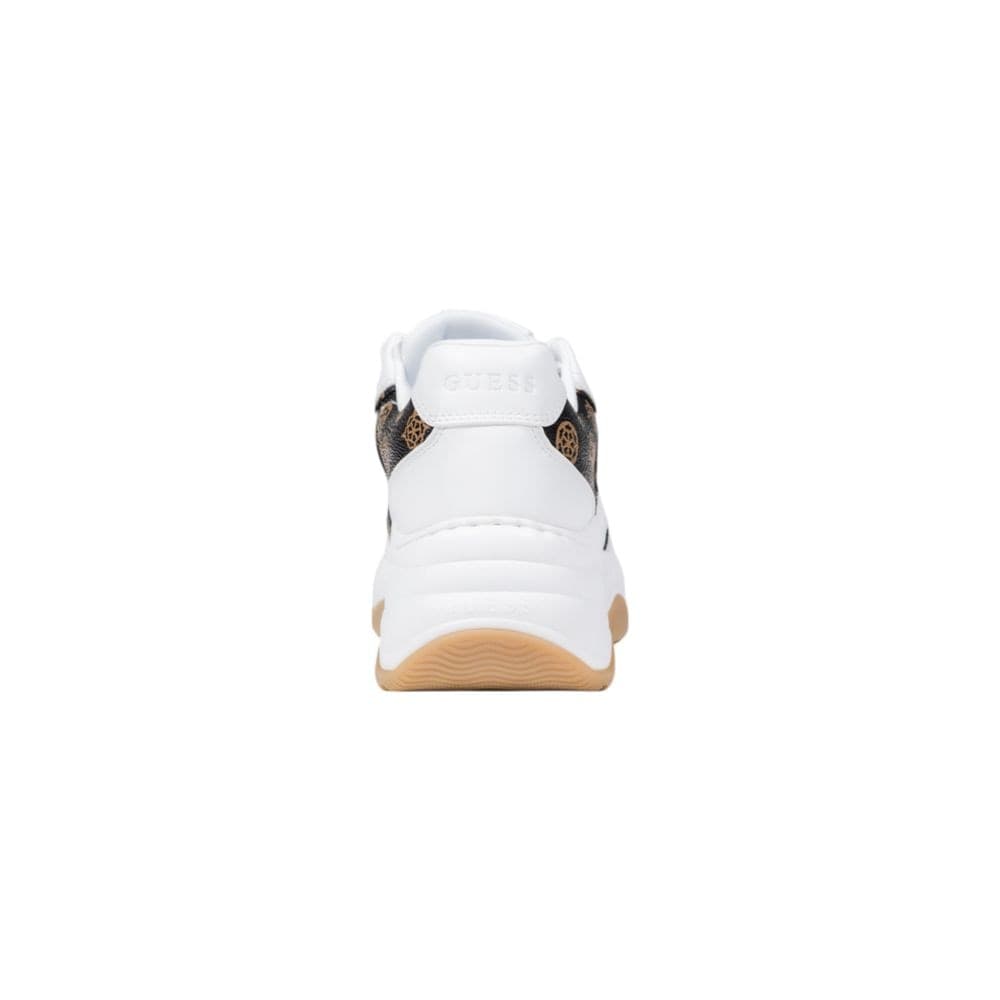 Guess White Polyethylene Chunky Sneakers - 4
