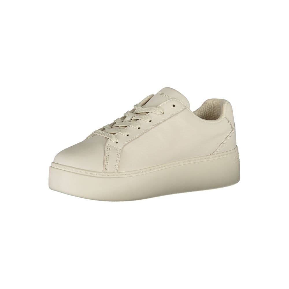 Tommy Hilfiger Bianco Leather Women Sneaker - 3