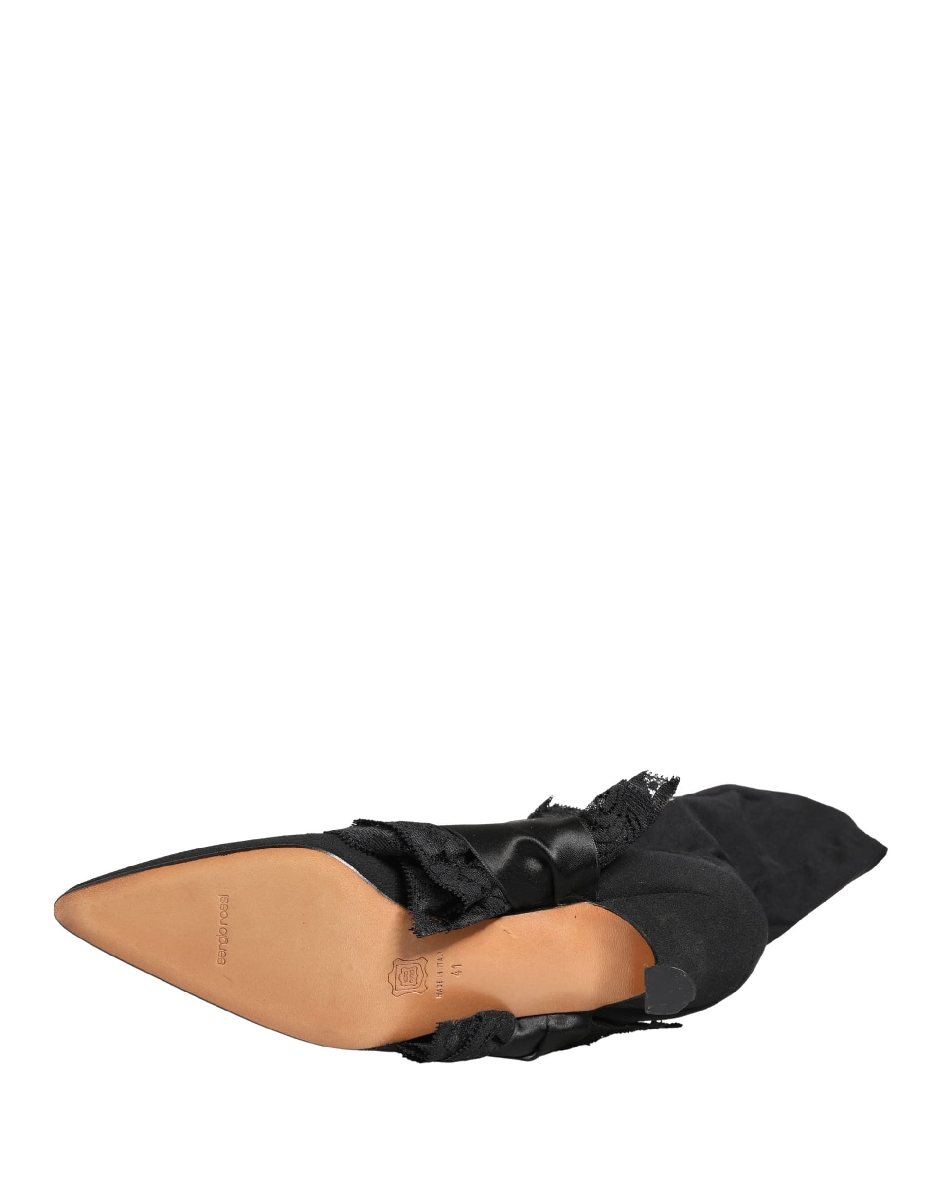 Dolce & Gabbana Black Suede Mid Calf Boots Shoes - 8