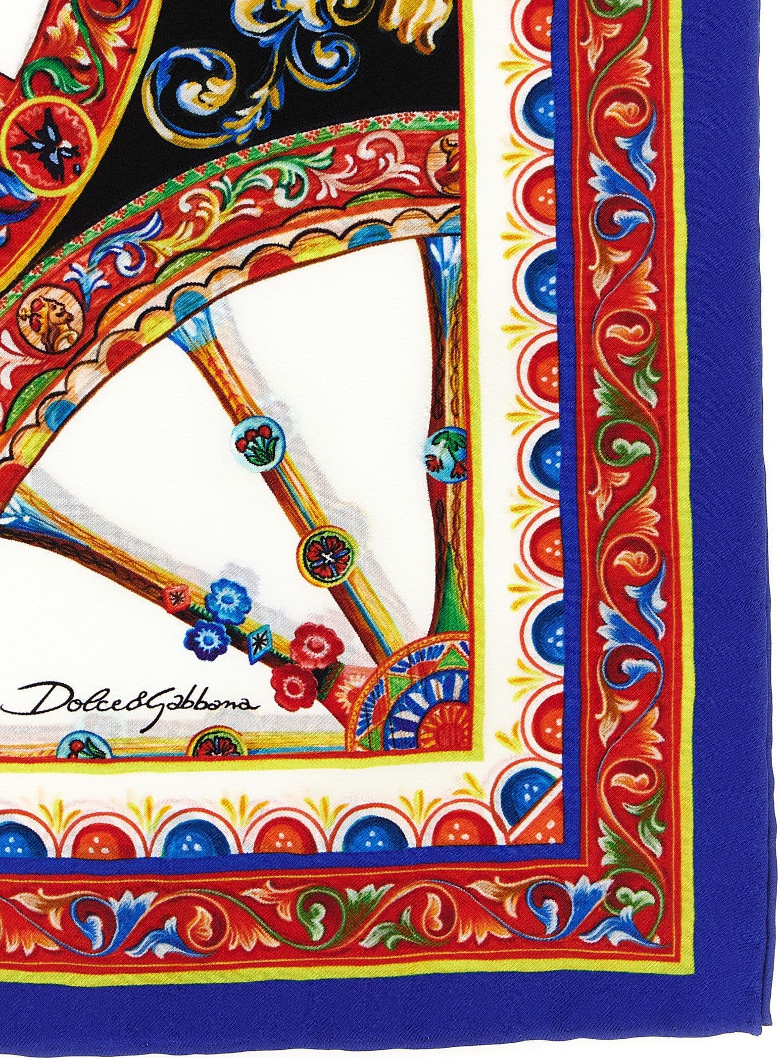 Dolce & Gabbana Multicolor Silk Scarf - 2