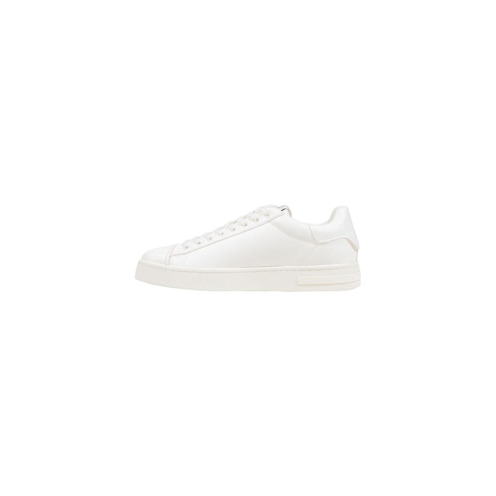 Armani Exchange White Polyester Low Top Sneakers - 3