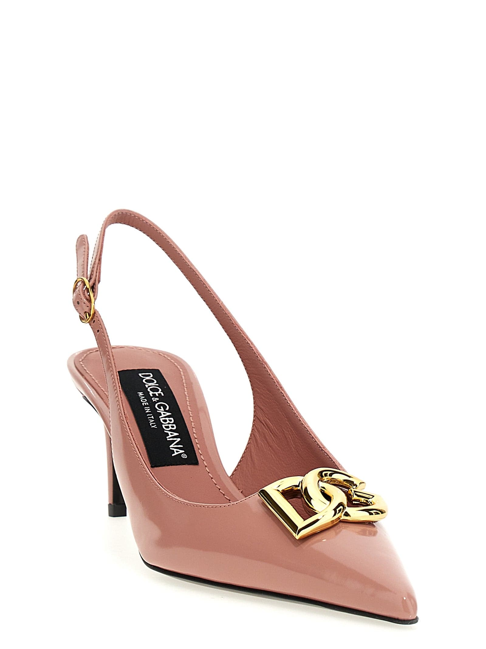 Dolce & Gabbana Multicolor Calfskin Mid Heel Pumps - 2