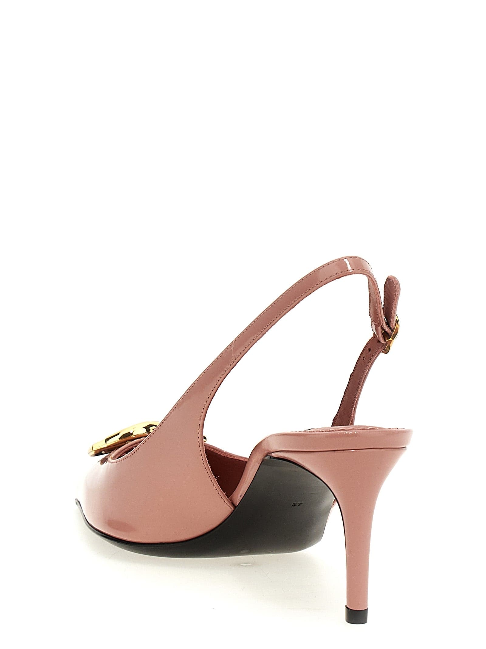 Dolce & Gabbana Multicolor Calfskin Mid Heel Pumps - 3