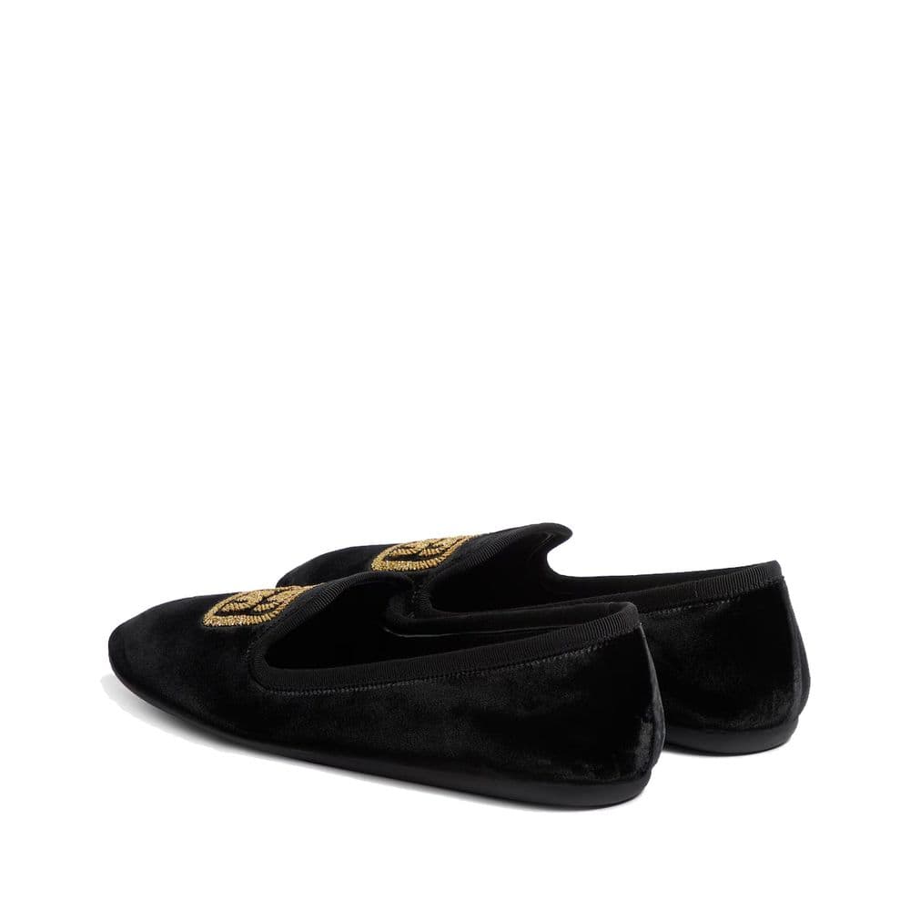 Miu Miu Black Fabric Flats - 3