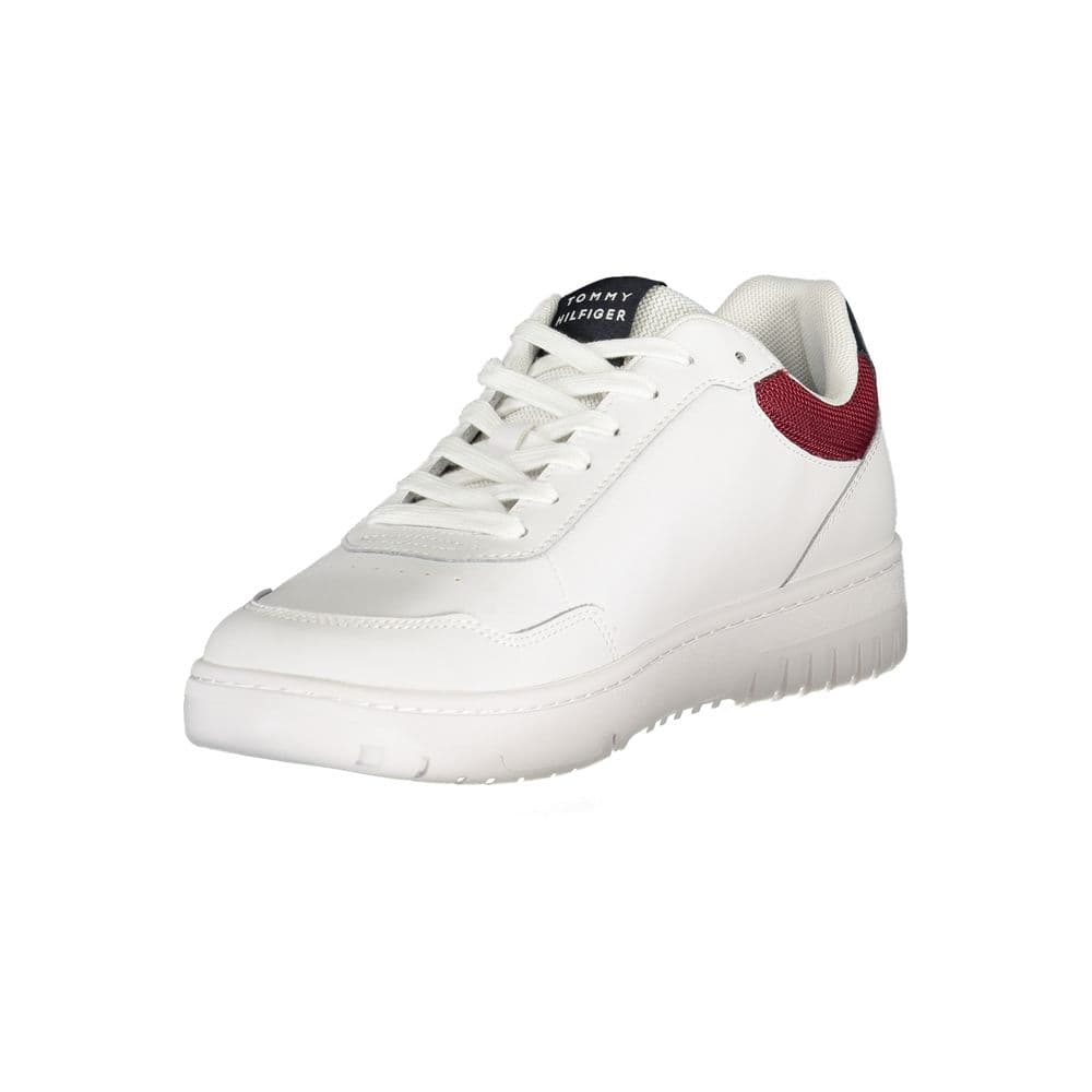 Tommy Hilfiger Bianco Polyurethane Men Sneaker - 3