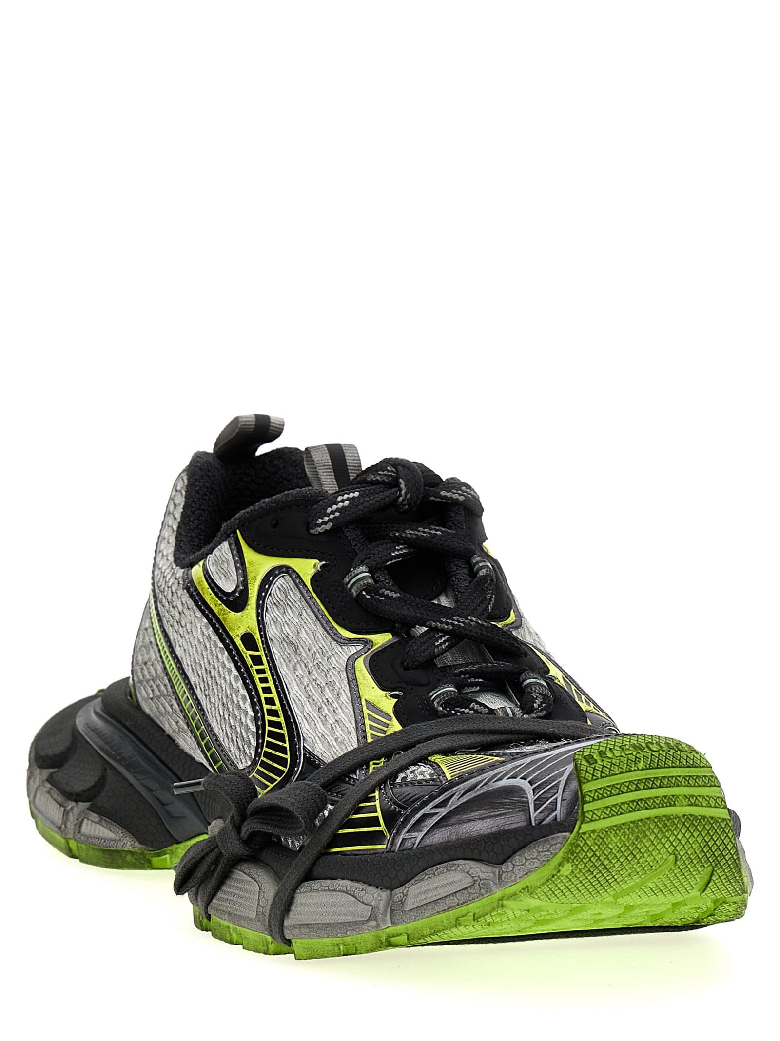 Balenciaga Gray Polyethylene Athletic Sneakers - 2