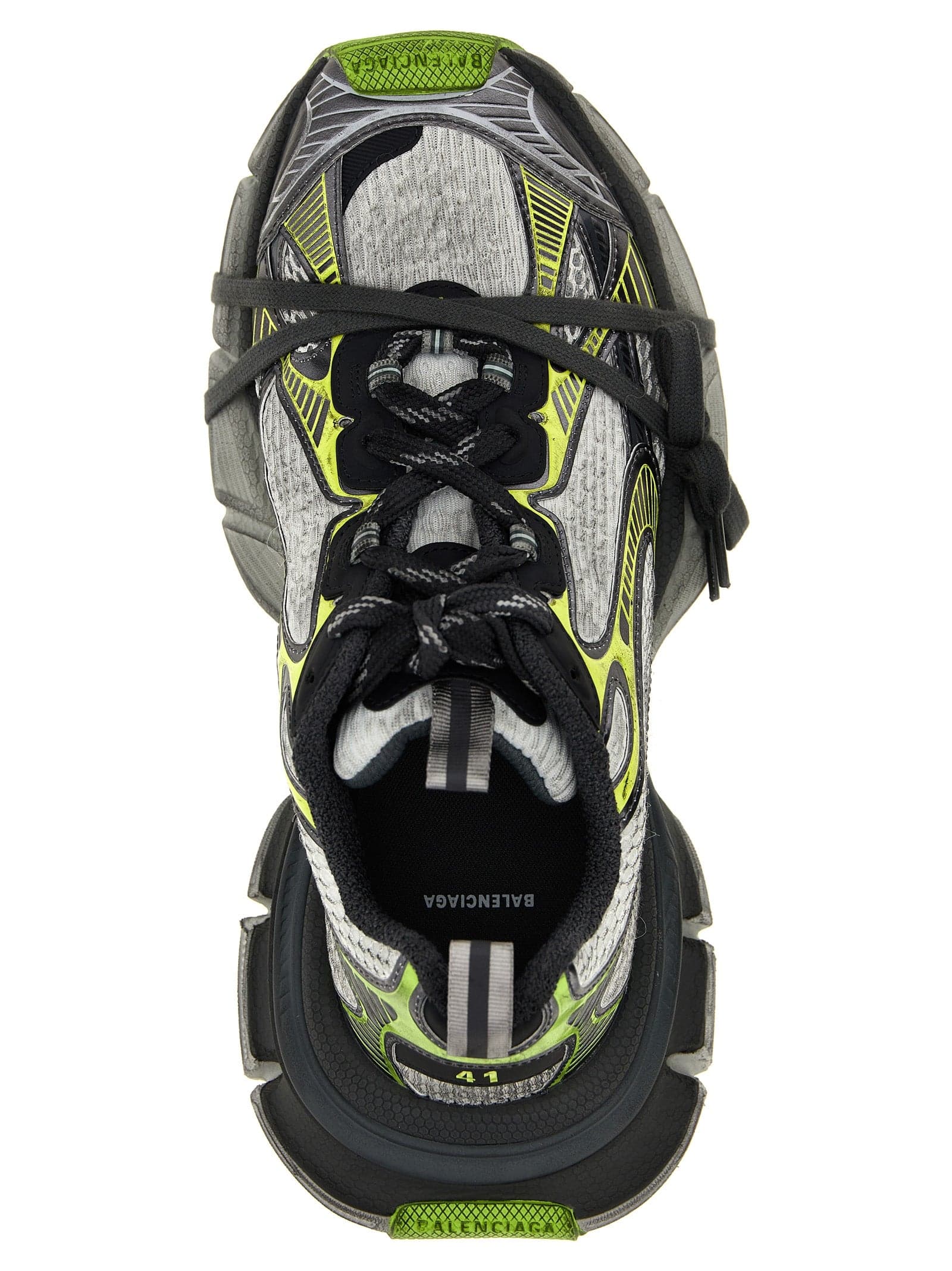 Balenciaga Gray Polyethylene Athletic Sneakers - 4