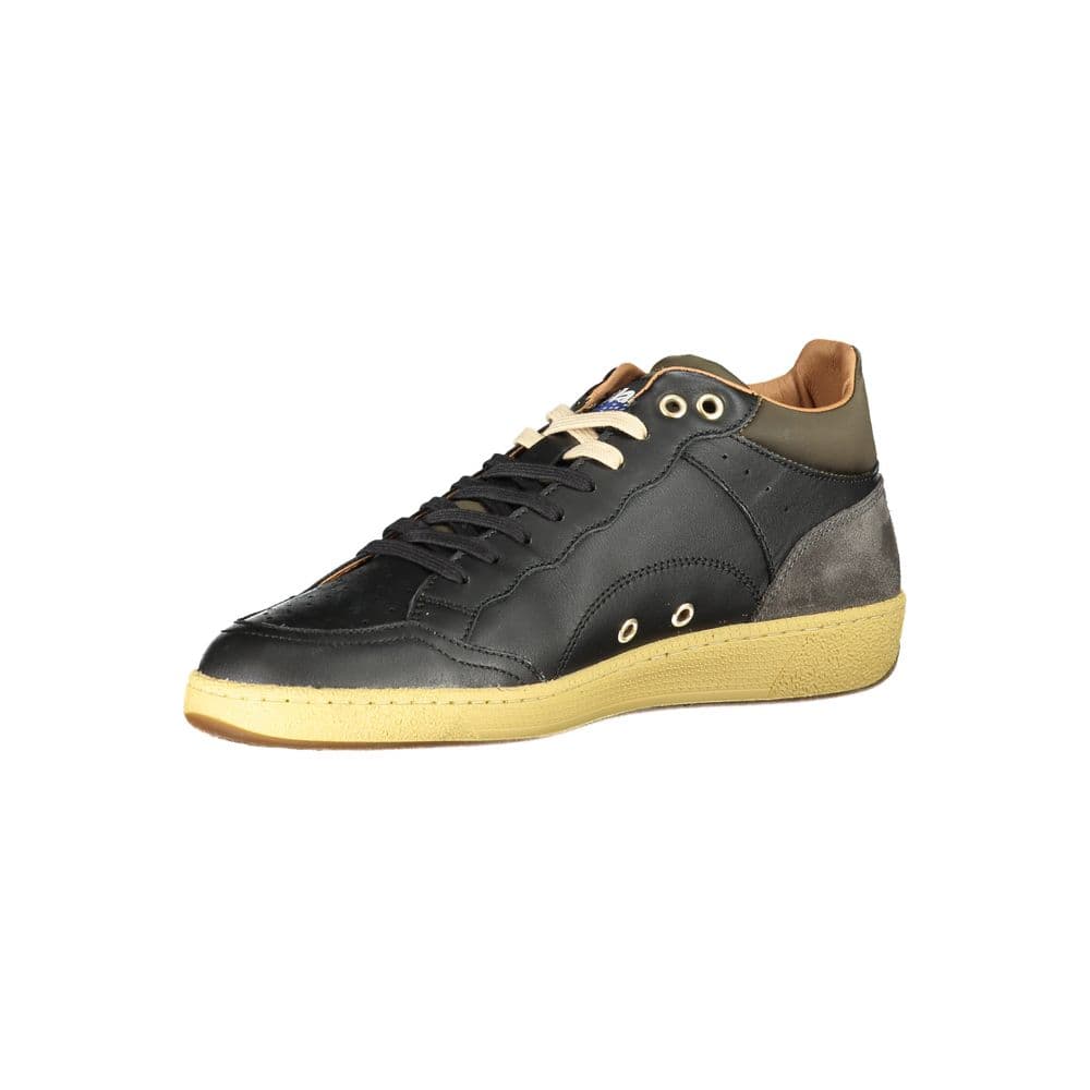 Blauer Black Leather Men Sneaker - 3