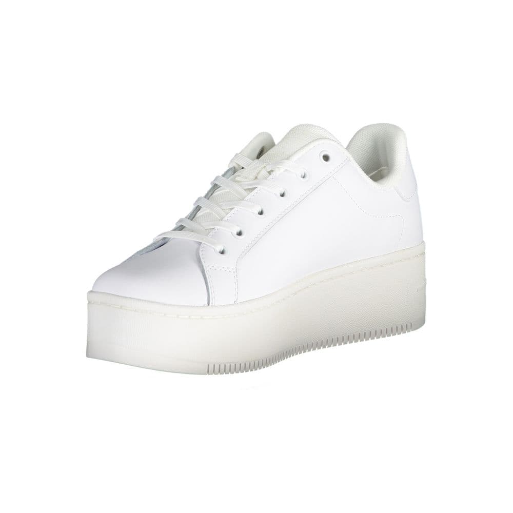 Tommy Hilfiger Bianco Leather Women Sneaker - 2