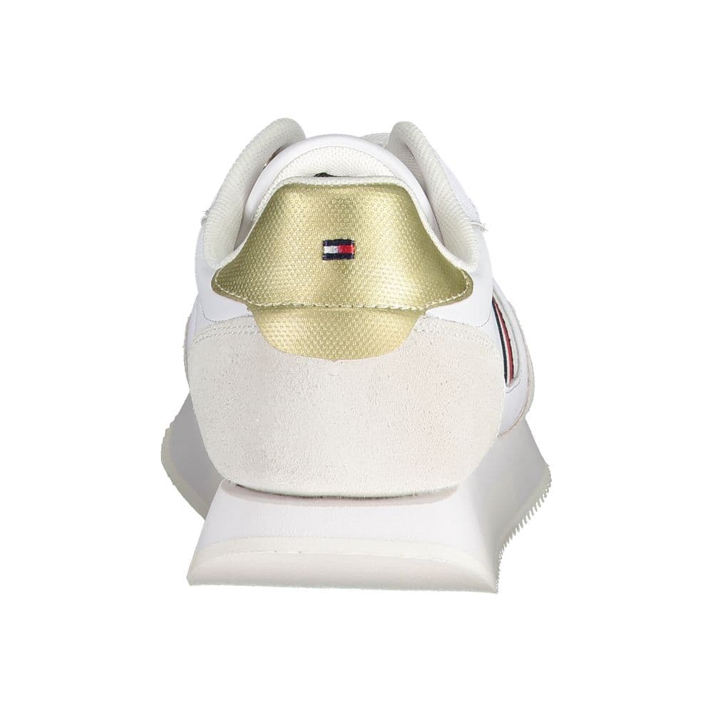 Tommy Hilfiger White Polyester Sneaker - 2