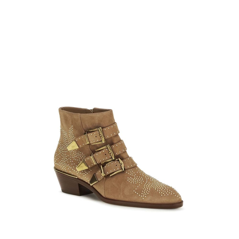 Chloé Multicolor Calf Leather Bos Taurus Ankle Boots - 2