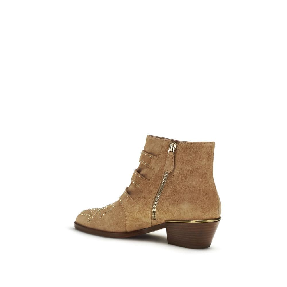 Chloé Multicolor Calf Leather Bos Taurus Ankle Boots - 3