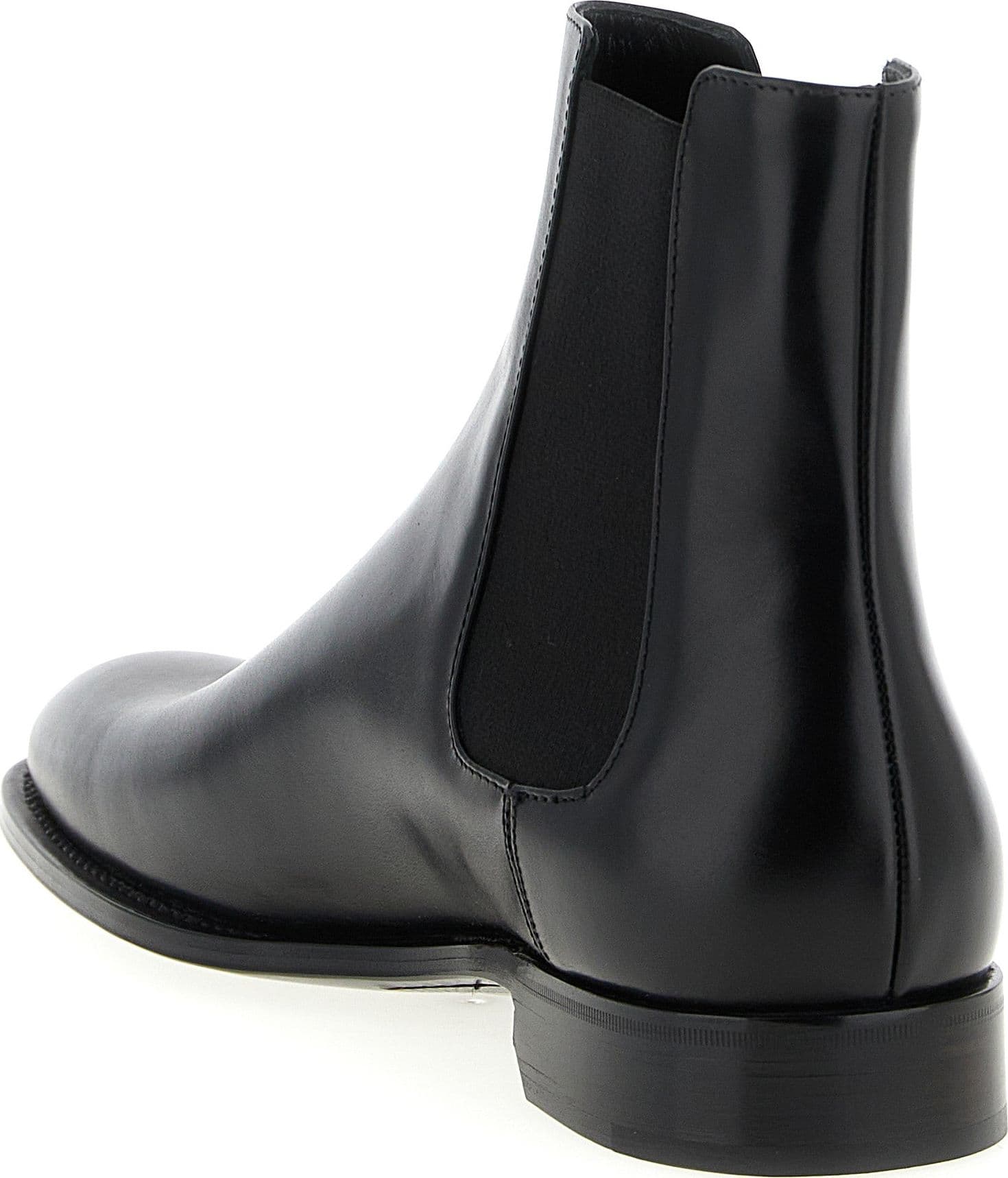 Saint Laurent Black Calfskin Chelsea Boots - 3