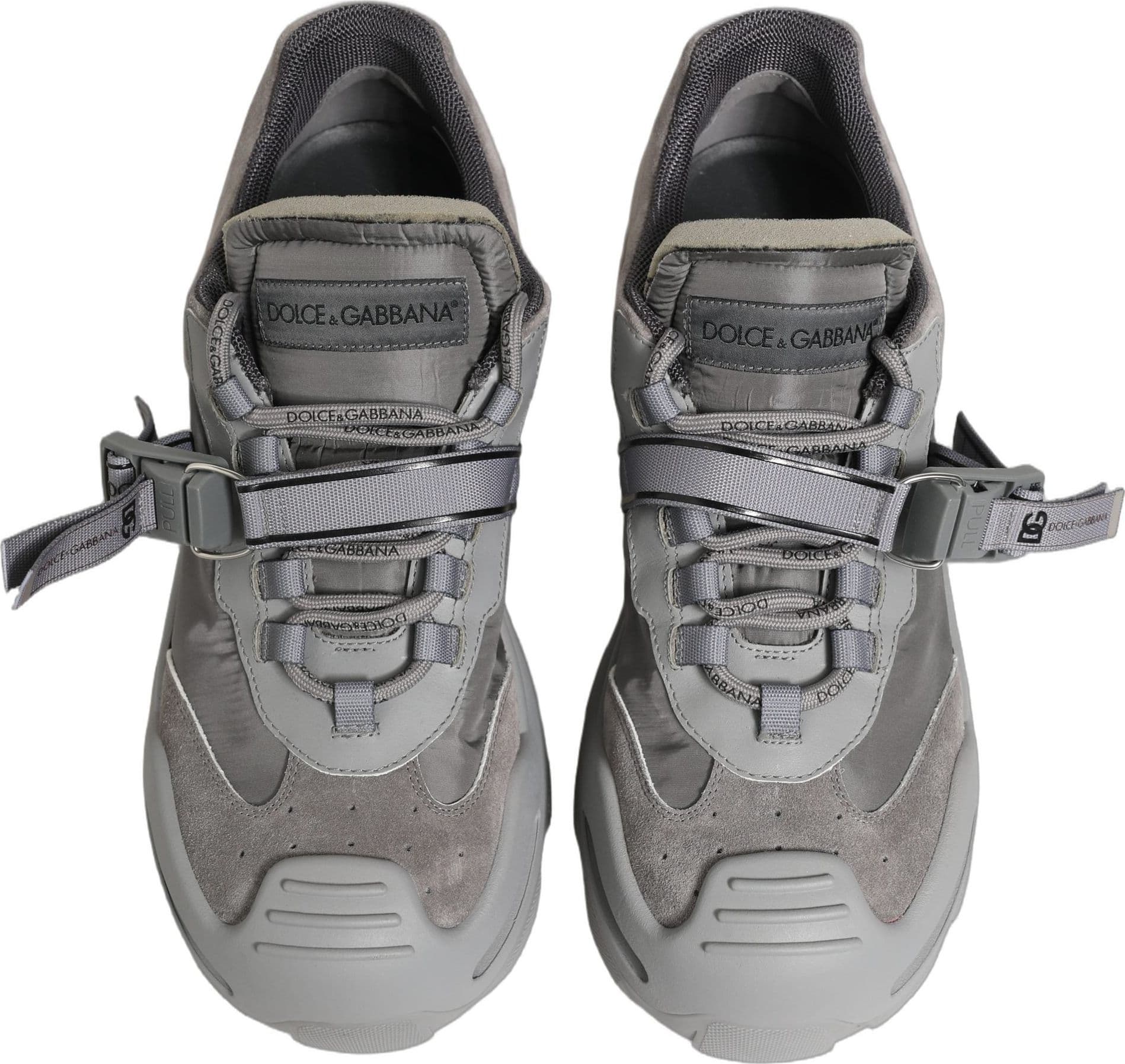 Dolce & Gabbana Gray Airmaster Panelled Low Top Men Sneakers Shoes - 3