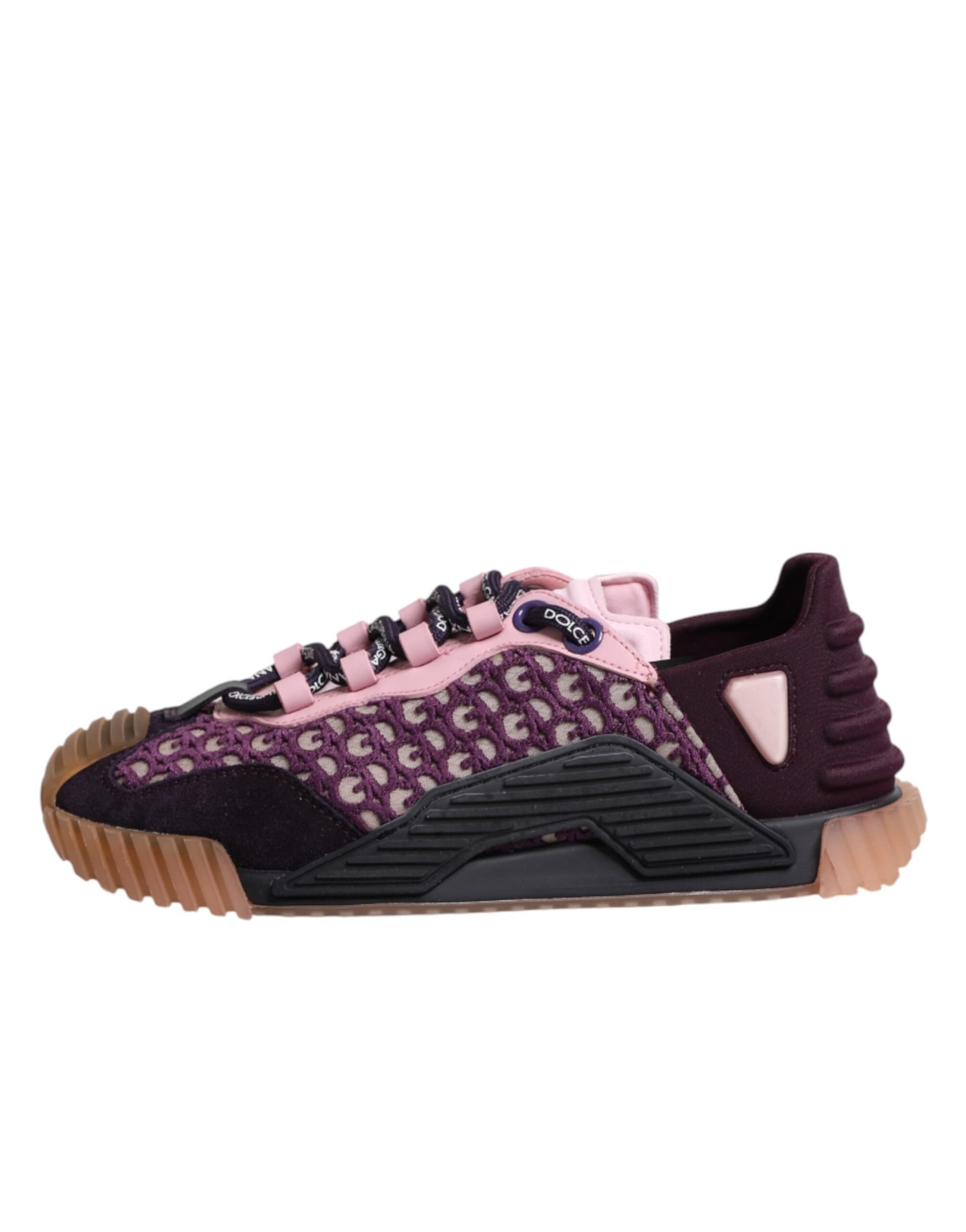 Dolce & Gabbana Multicolor Logo Low Top NS1 Sneakers Shoes - 5