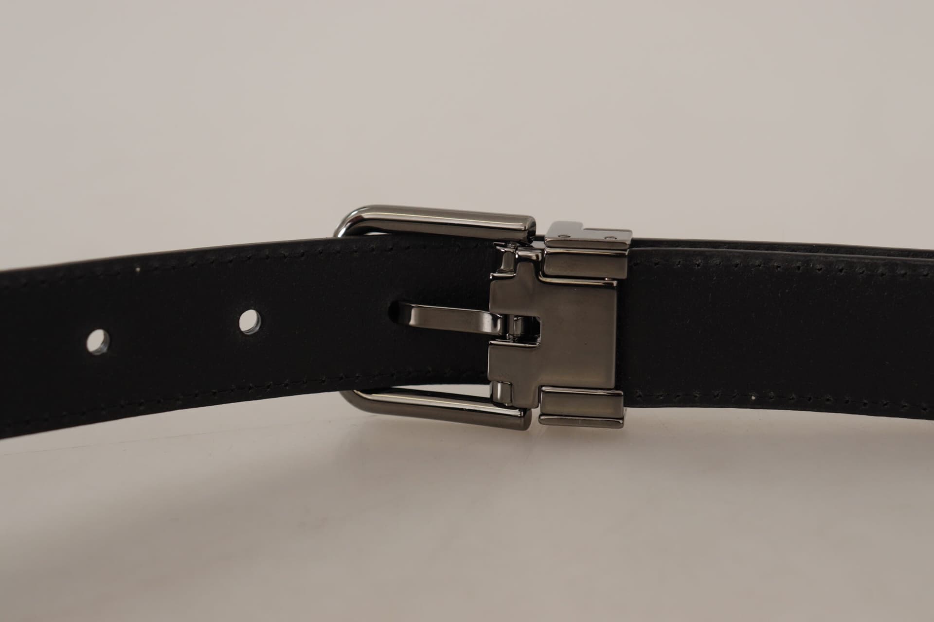 Dolce & Gabbana Multicolor Exotic Leather Patchwork Metal Belt - 5