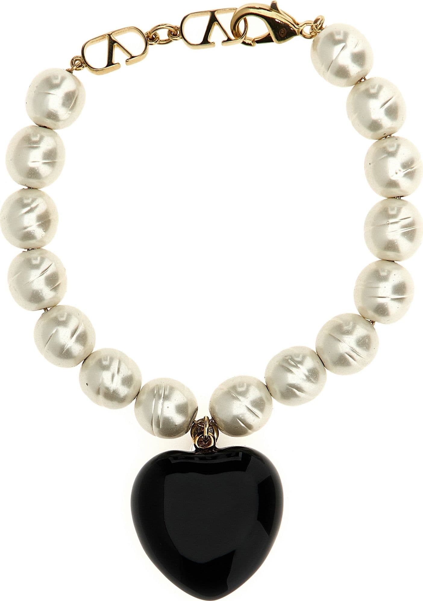 Valentino Garavani Black Brass Bracelet - 2