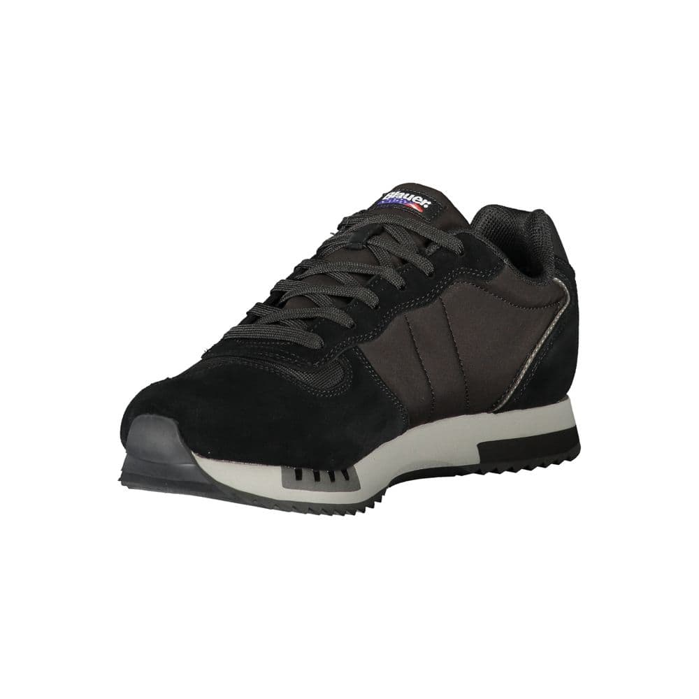 Blauer Black Polyurethane Men Sneaker - 3