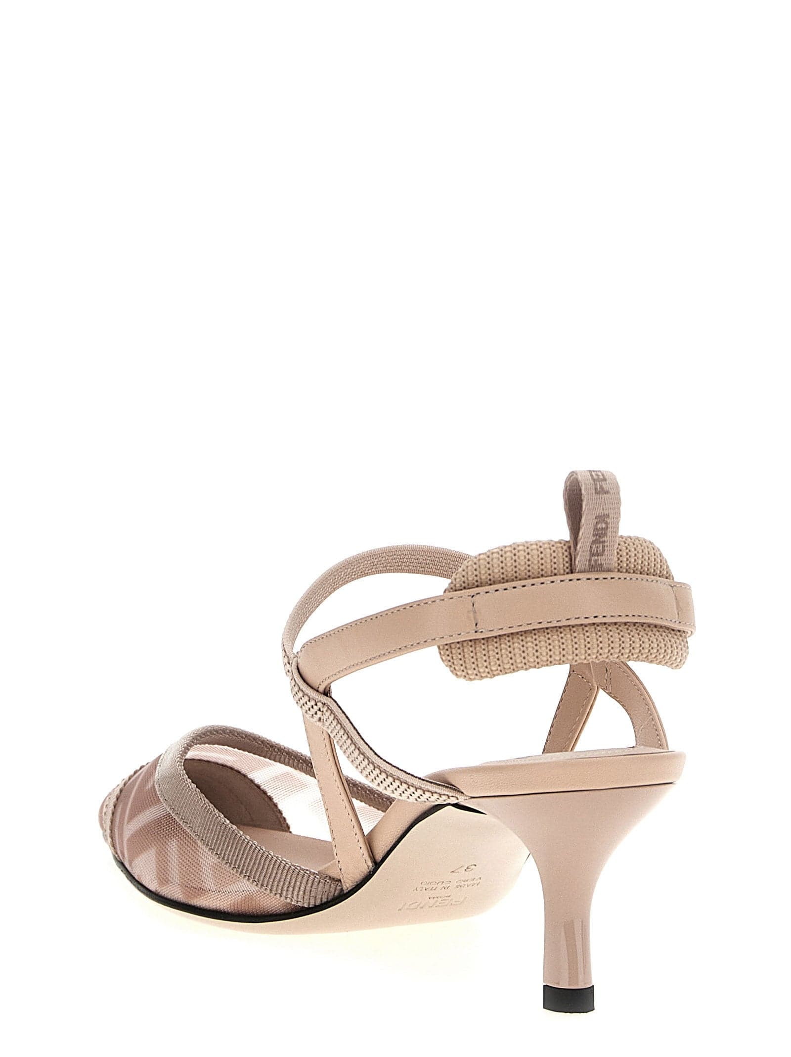 Fendi Multicolor Polyamide Mid Heel Pumps - 3