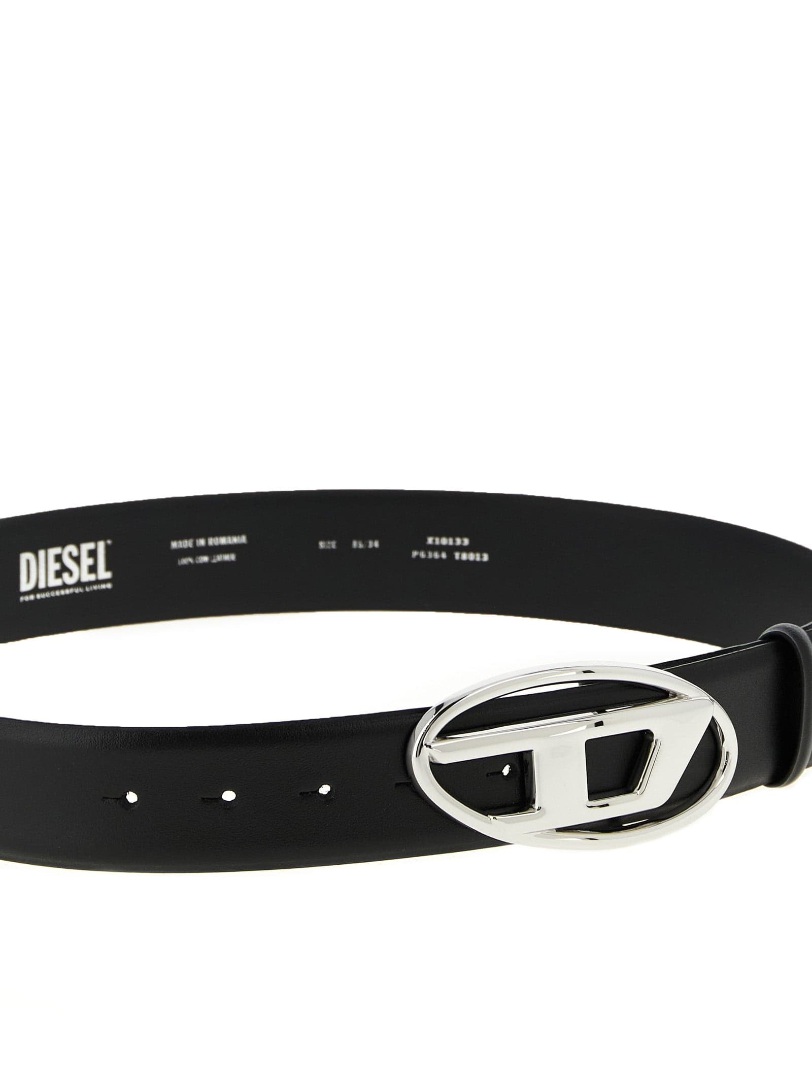 Diesel Black Polyethylene Regular Belt - 3