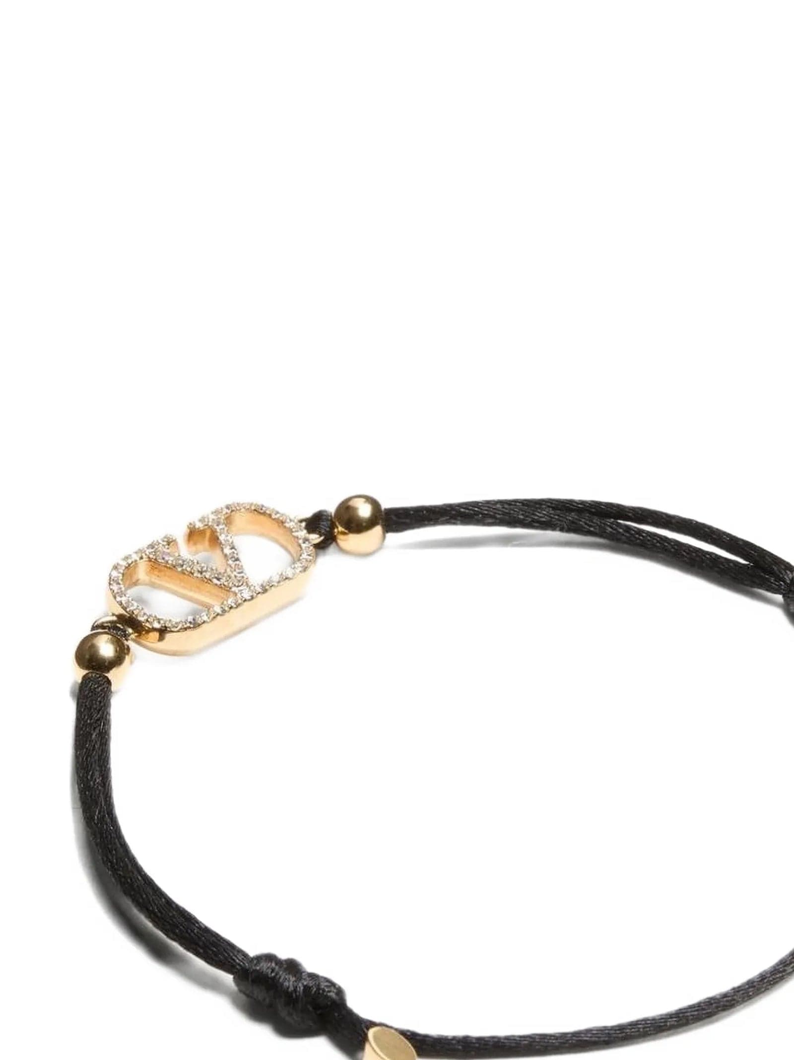 Valentino Garavani Black Polyester Bracelet - 2