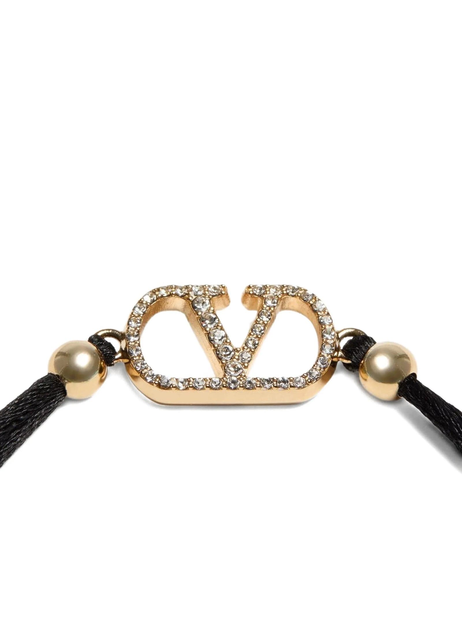 Valentino Garavani Black Polyester Bracelet - 3