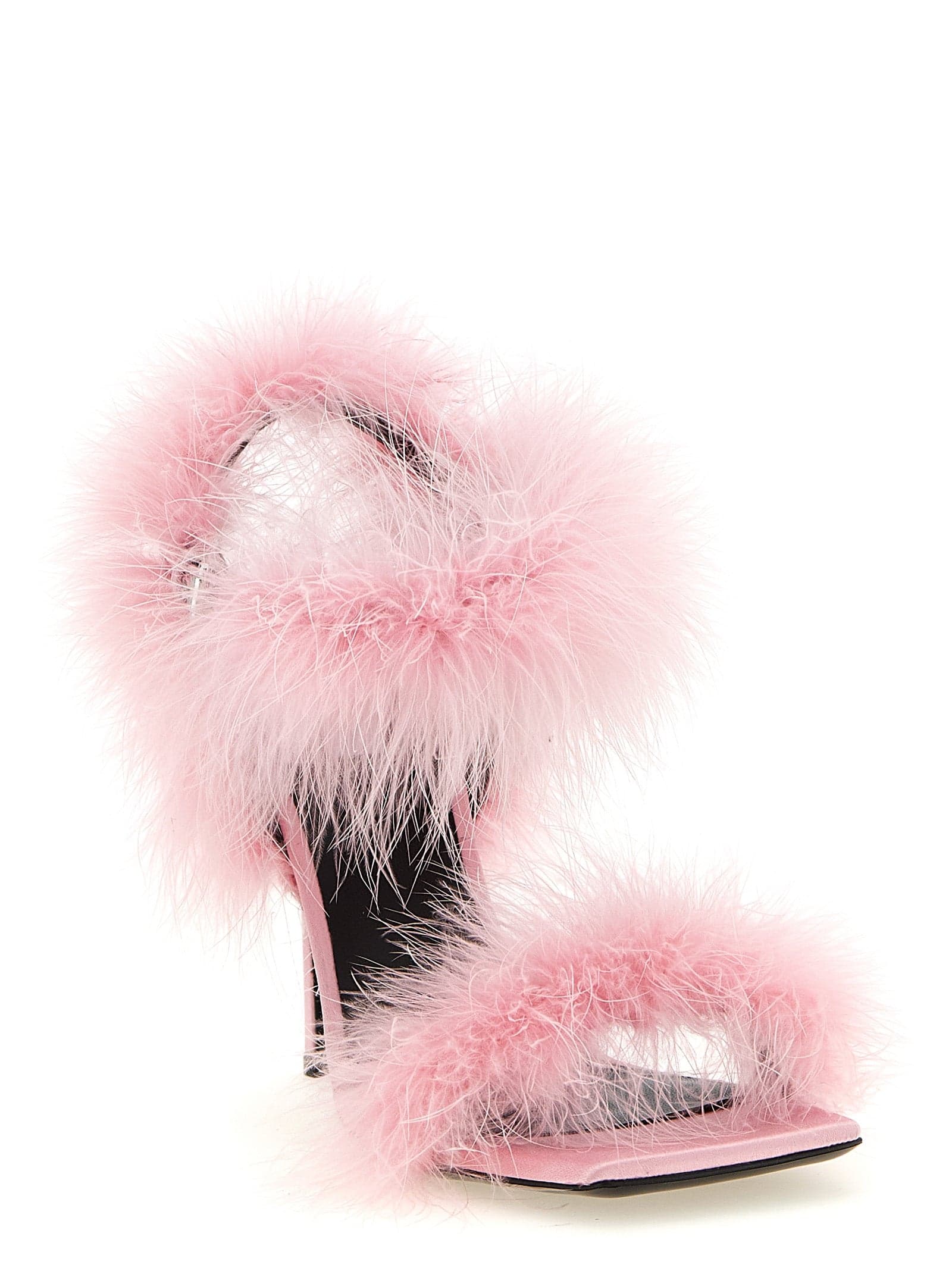 Moschino Multicolor Viscose Stiletto Heel Sandals - 2