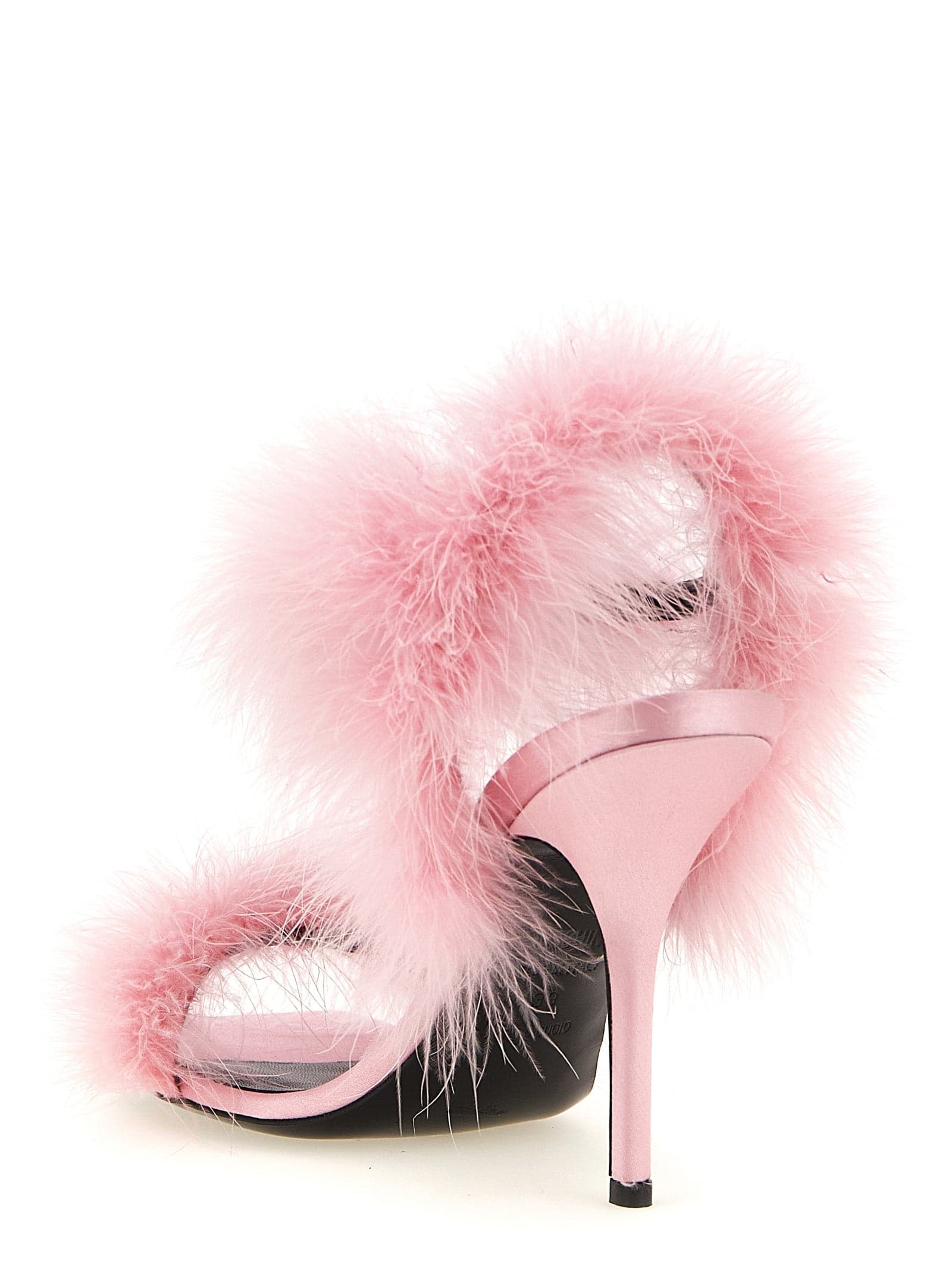 Moschino Multicolor Viscose Stiletto Heel Sandals - 3