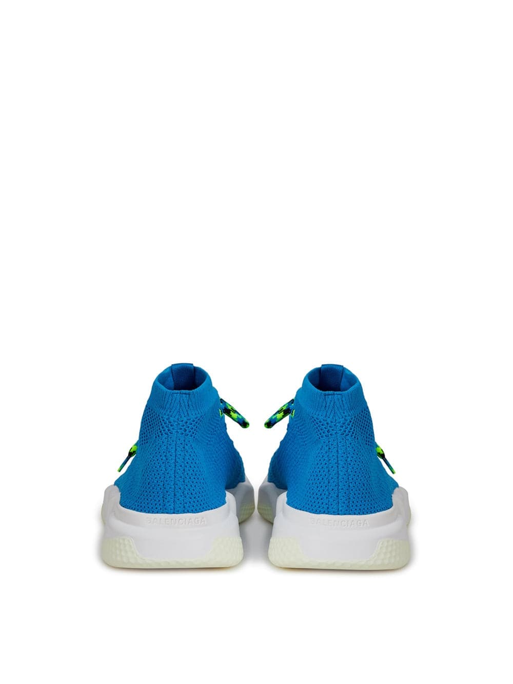 Balenciaga Blue Cotton Athletic Sneakers - 4