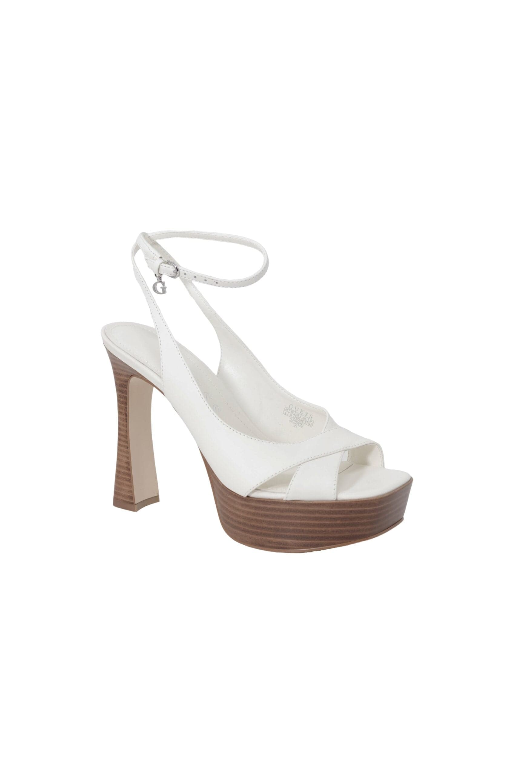 Guess Beige Other Fibres Platform Sandals - 2