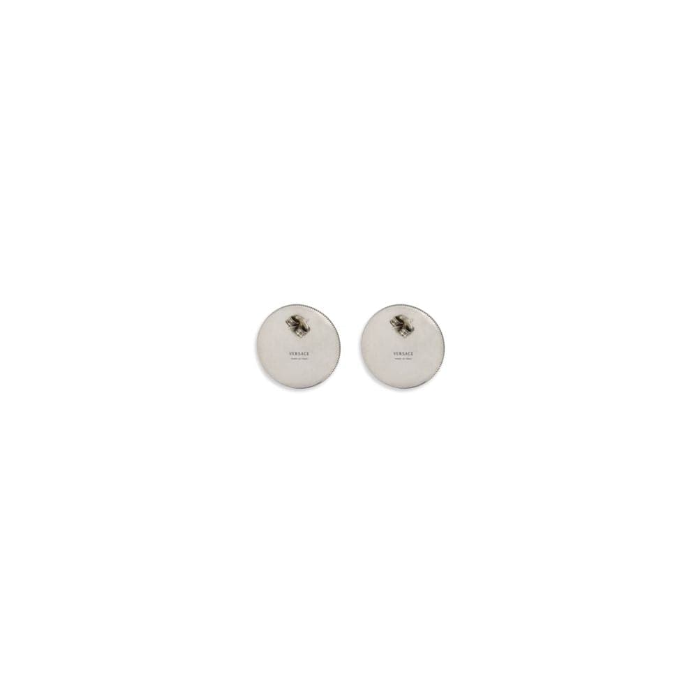 Versace Gray Brass Earrings - 2