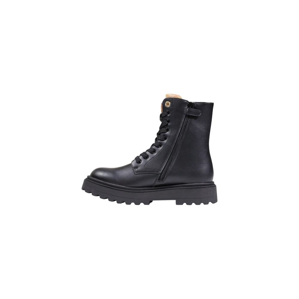 Alviero Martini Prima Classe Black Polyethylene Lace-Up Boots - 3
