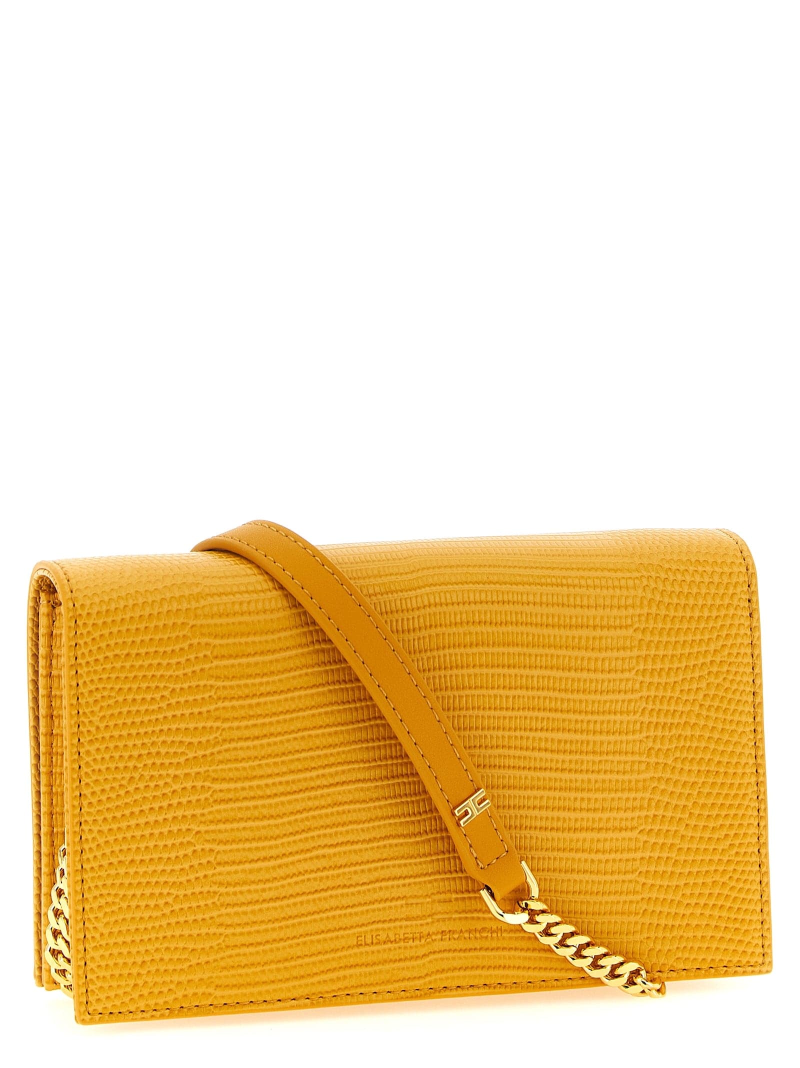 Elisabetta Franchi Beige Polyester Crossbody Bag - 2