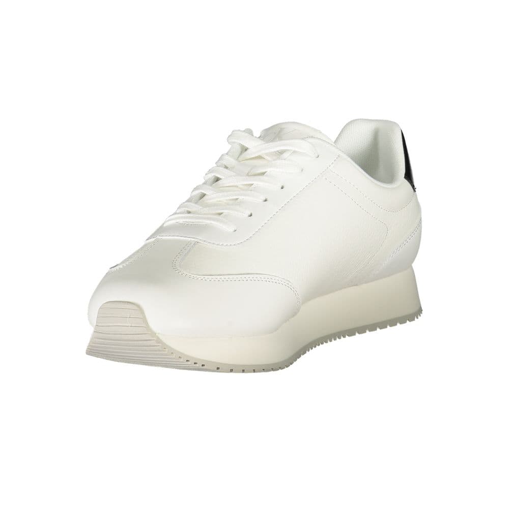 Calvin Klein Bianco Polyurethane Men Sneaker - 3