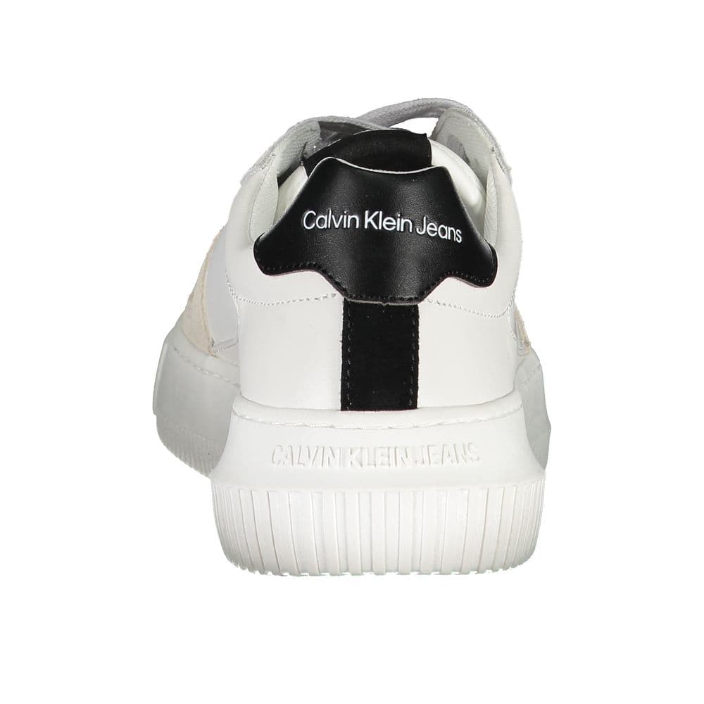 Calvin Klein Bianco Leather Women Sneaker - 3