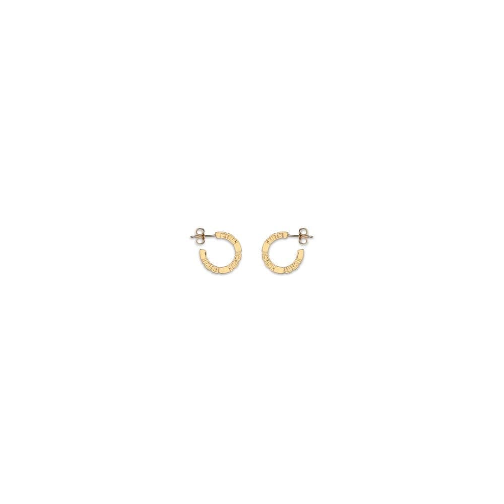 Versace Gold Brass Earrings - 2