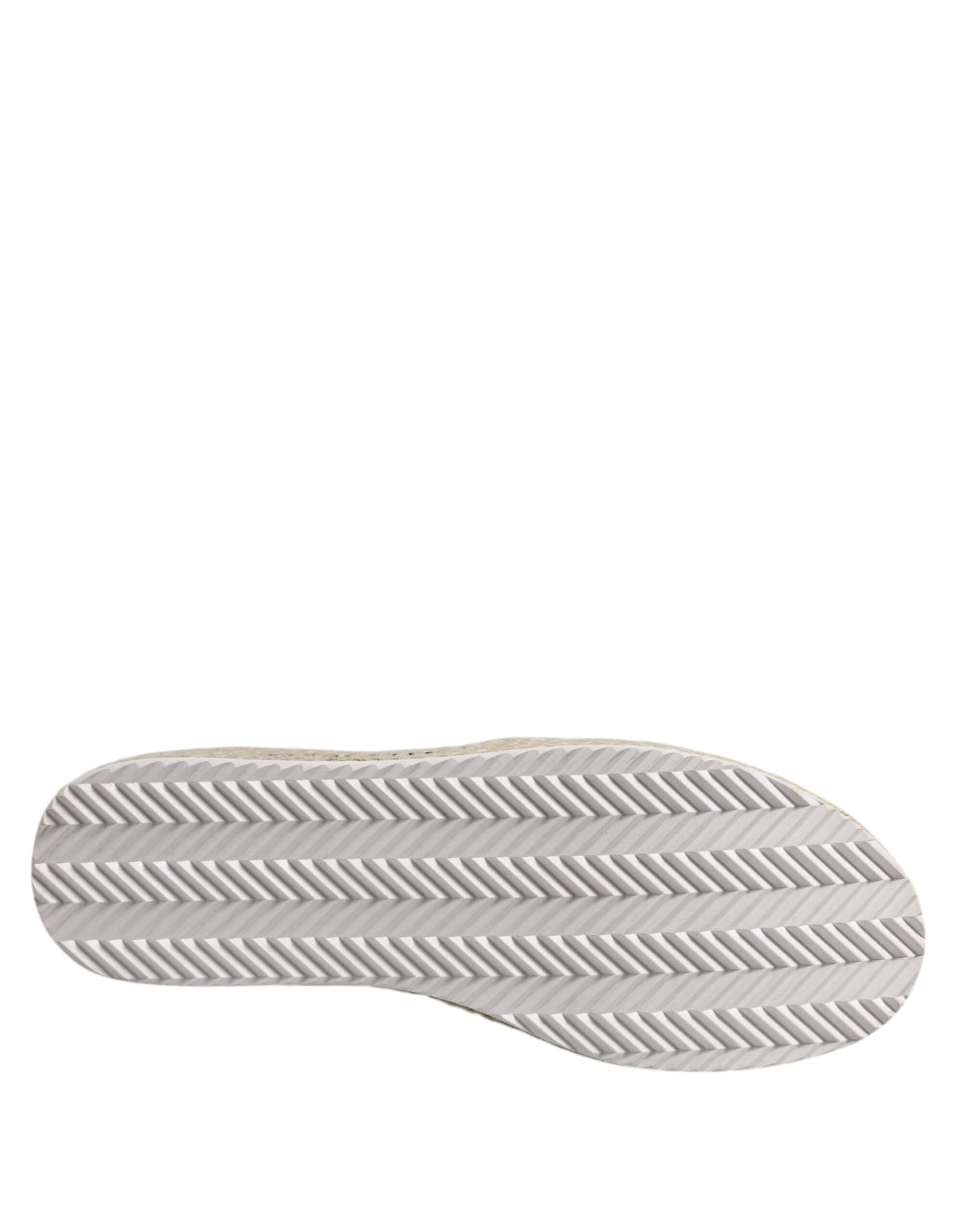 Twinset Pink Canvas Crystal Embellished Slip On Shoes - 7