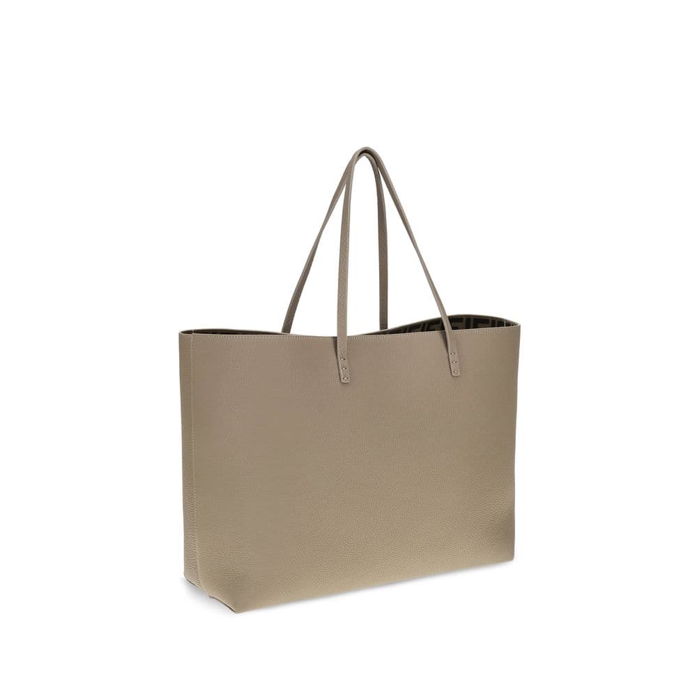 Fendi Beige Calf Leather Bos Taurus Shoulder Bag - 3
