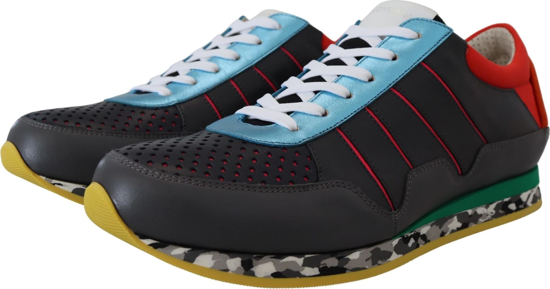 Dolce & Gabbana Multicolor Sport Low Top Shoes Sneakers - 3